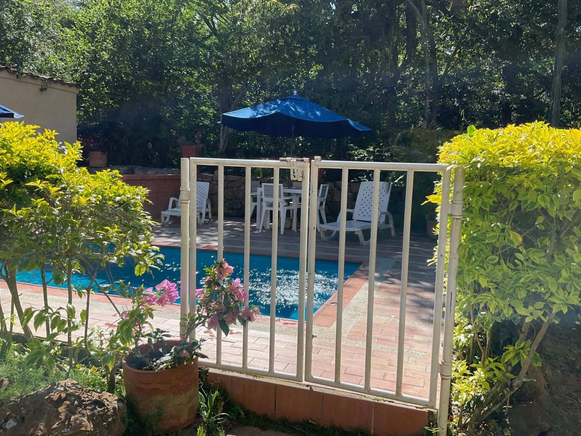 Alojamiento El Retiro Barichara Bagian luar foto