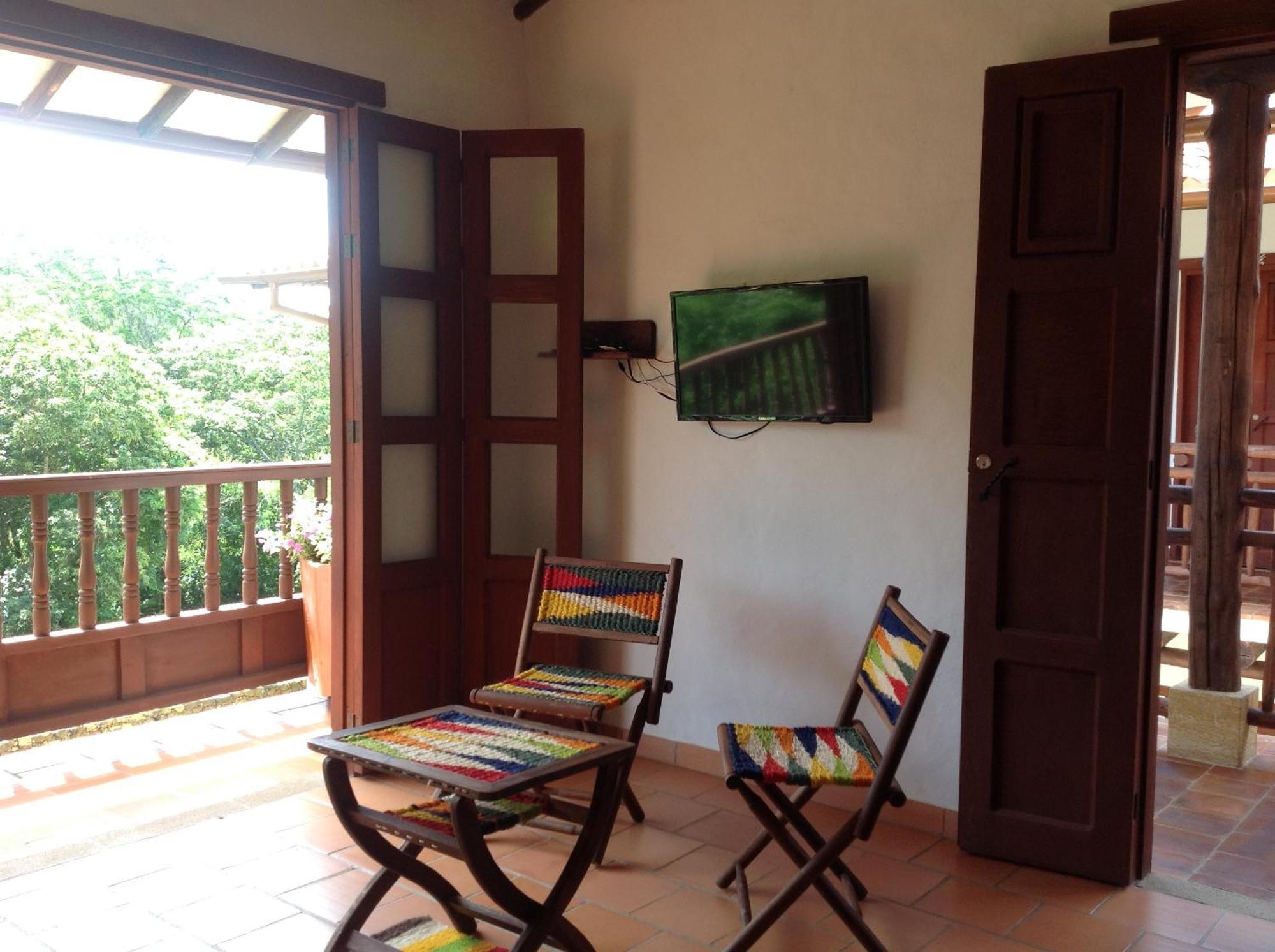 Casona El Retiro Barichara Apartment Ruang foto