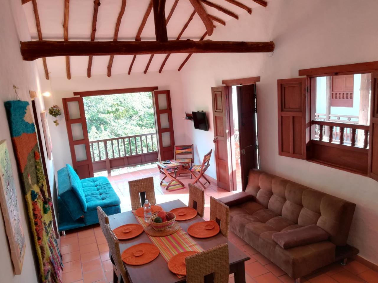 Casona El Retiro Barichara Apartment Bagian luar foto