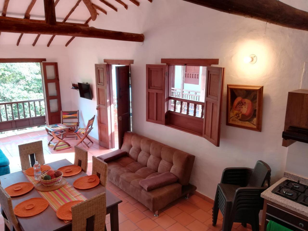 Casona El Retiro Barichara Apartment Bagian luar foto