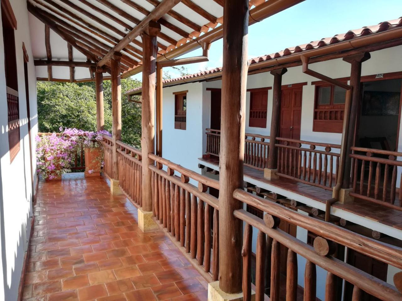 Casona El Retiro Barichara Apartment Bagian luar foto