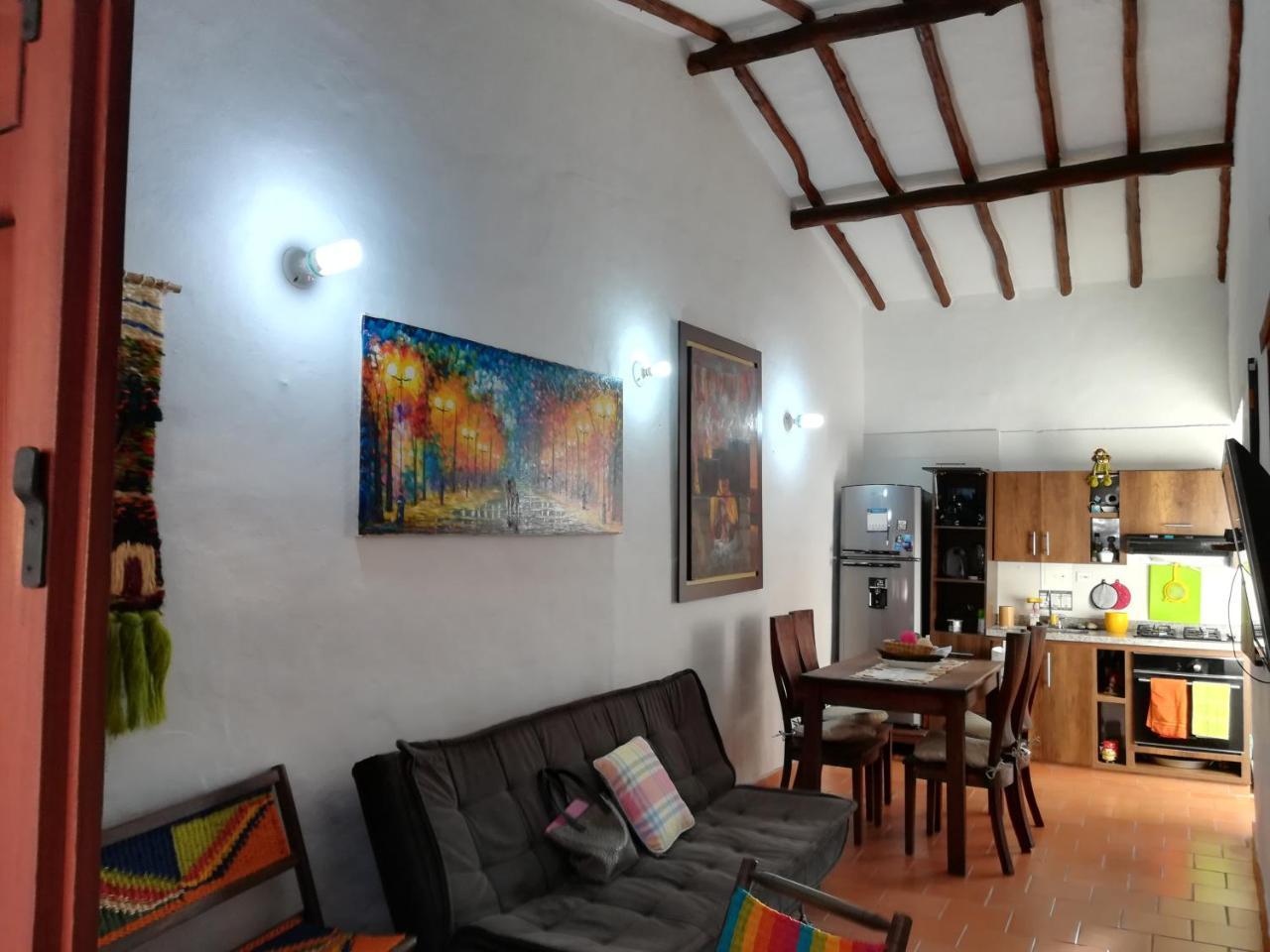 Casona El Retiro Barichara Apartment Bagian luar foto