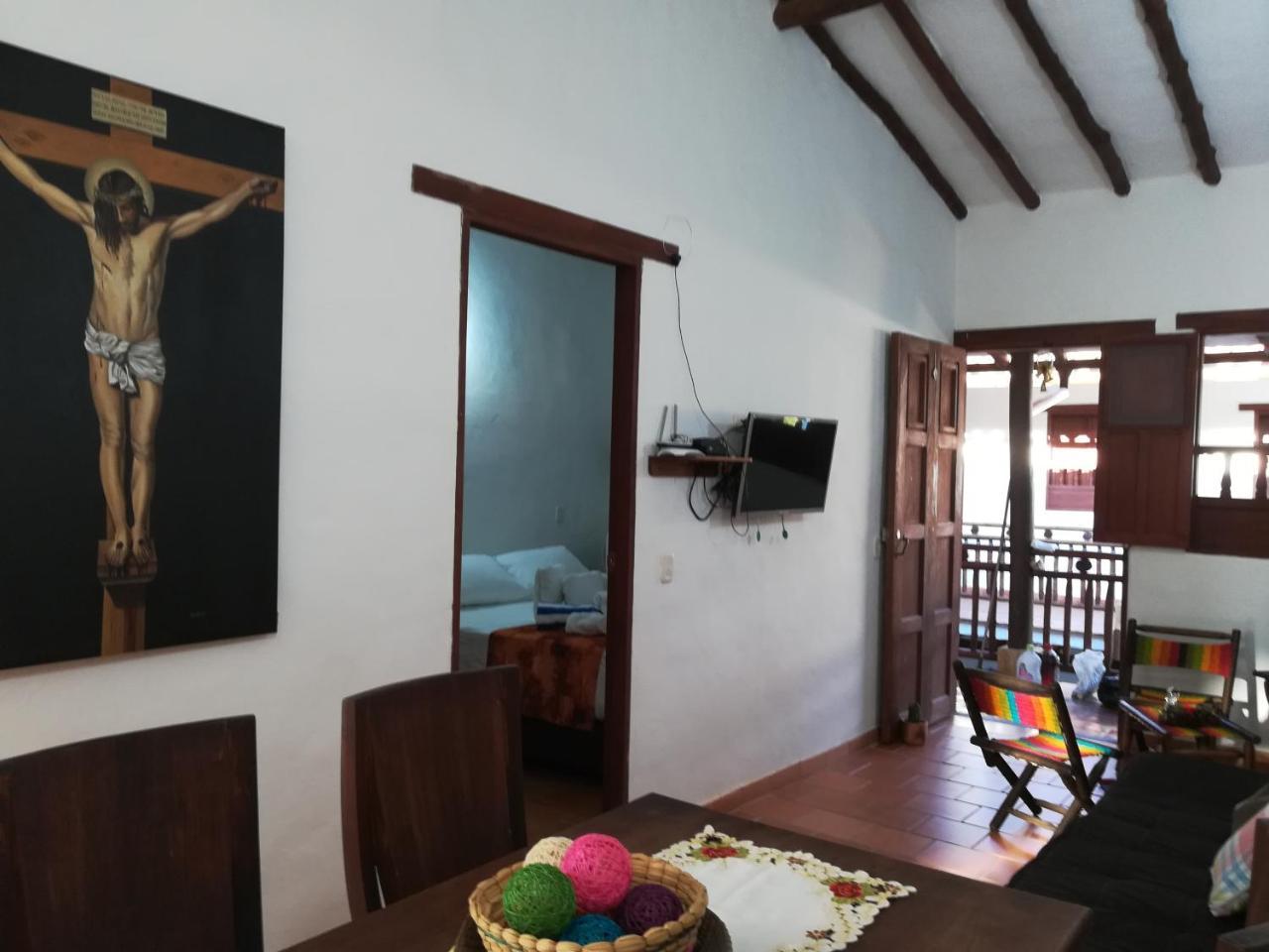 Casona El Retiro Barichara Apartment Bagian luar foto